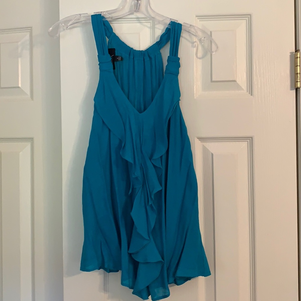 Blue tank top/blouse